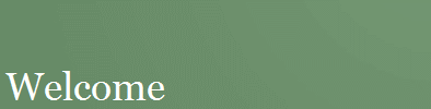 Welcome